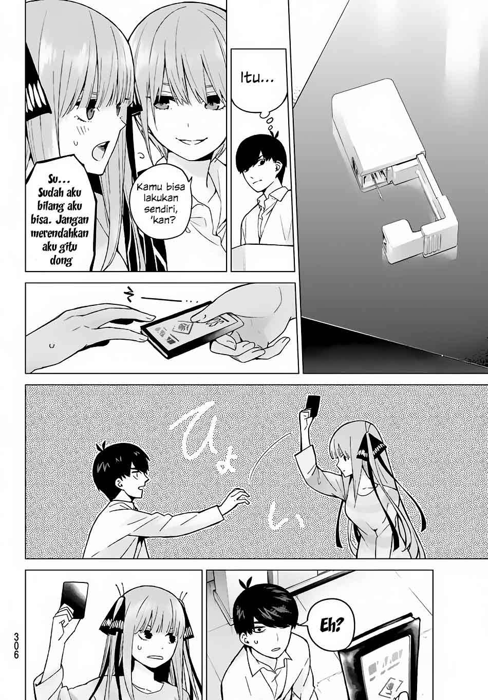 Go-toubun no Hanayome Chapter 14 - halaman 7