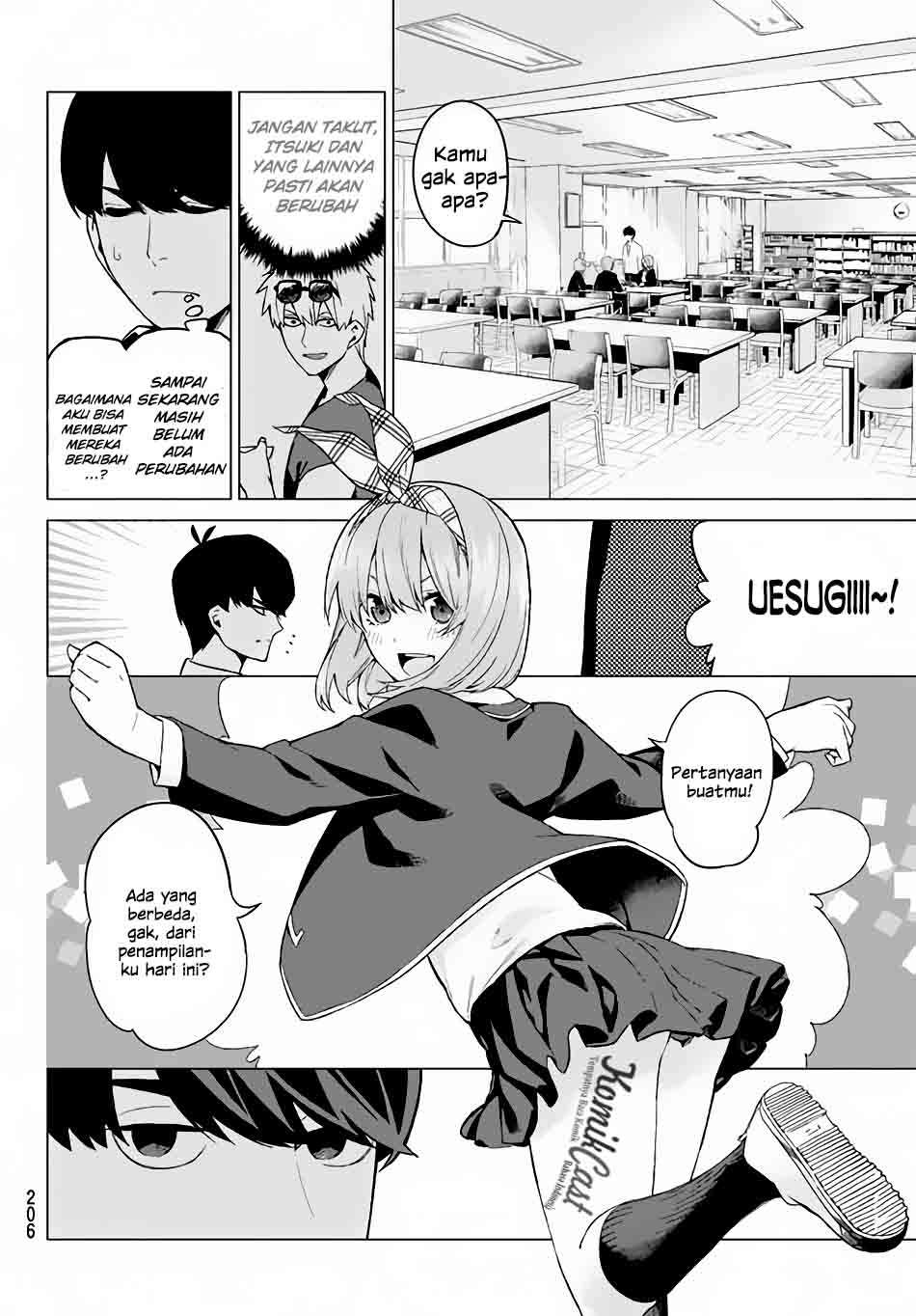 Go-toubun no Hanayome Chapter 15 - halaman 11
