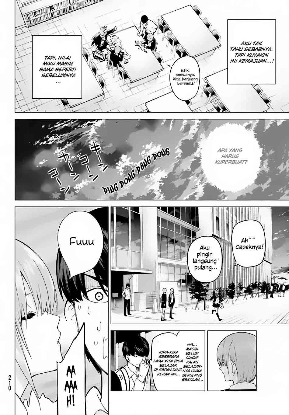 Go-toubun no Hanayome Chapter 15 - halaman 15