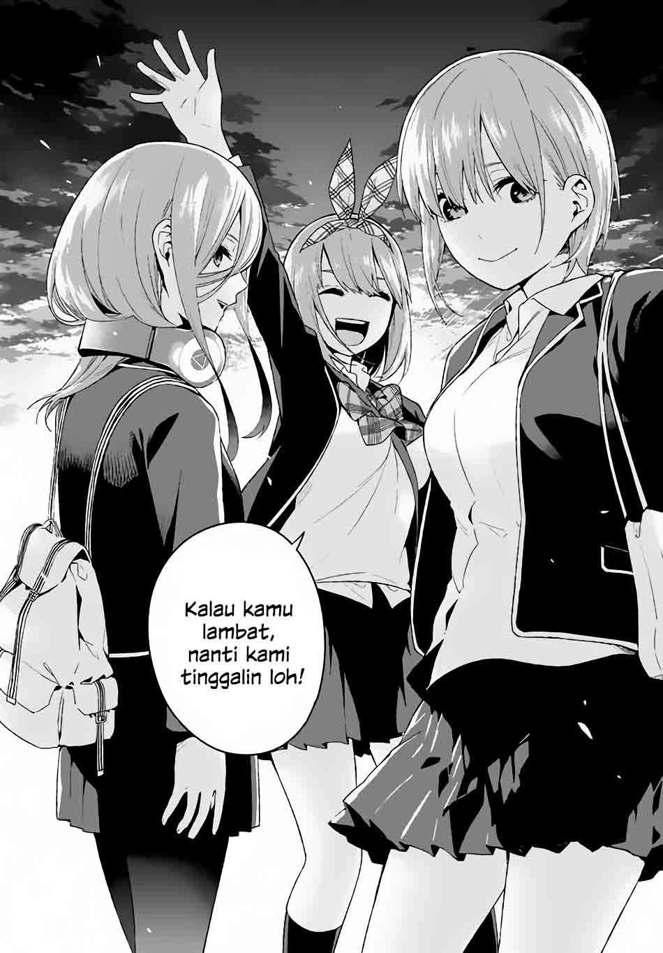 Go-toubun no Hanayome Chapter 15 - halaman 17