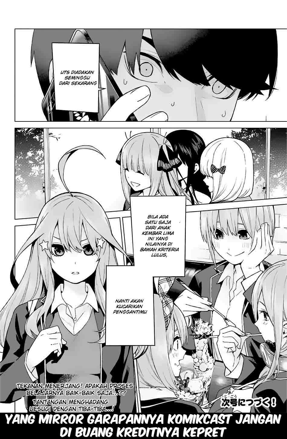 Go-toubun no Hanayome Chapter 15 - halaman 21