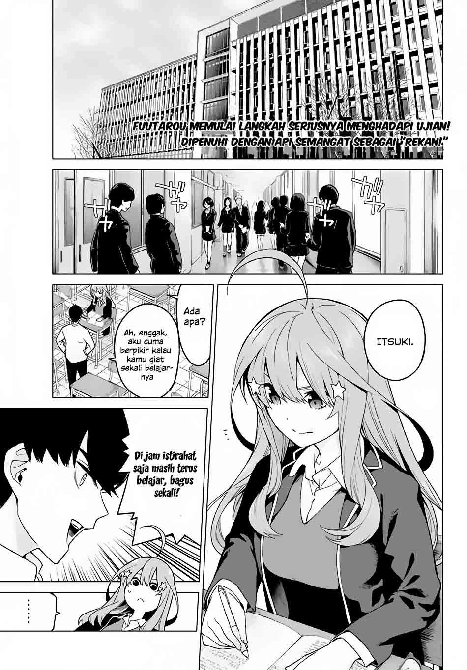 Go-toubun no Hanayome Chapter 15 - halaman 4