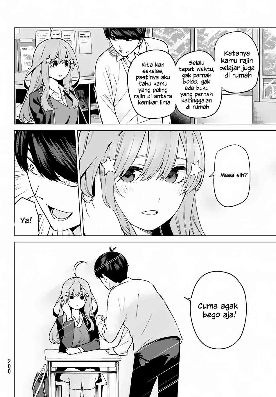 Go-toubun no Hanayome Chapter 15 - halaman 5
