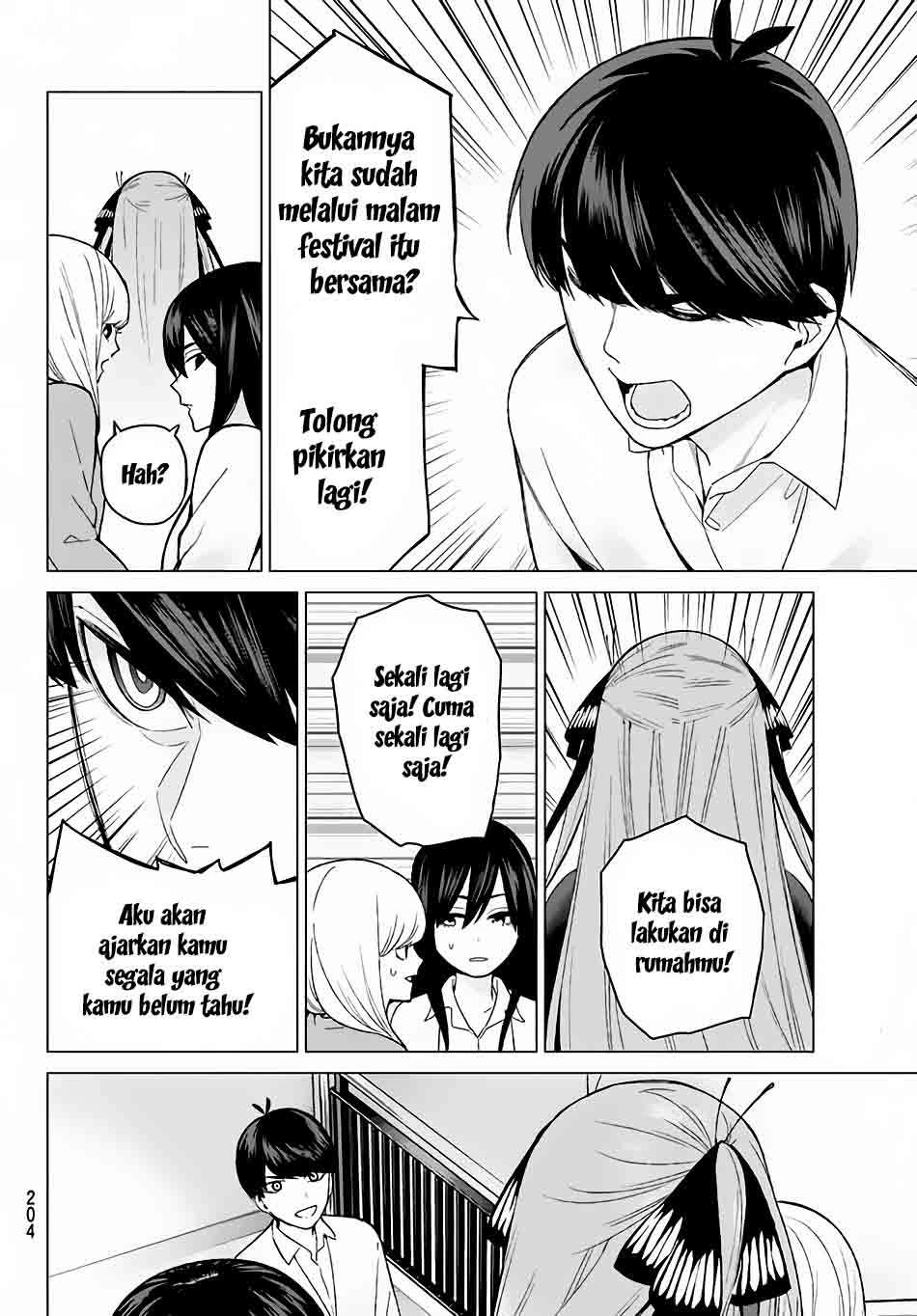 Go-toubun no Hanayome Chapter 15 - halaman 9