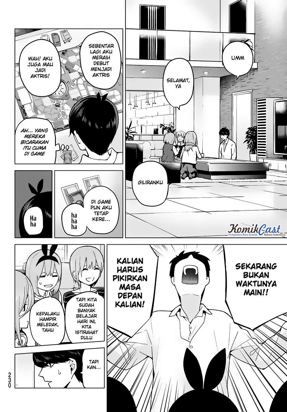 Go-toubun no Hanayome Chapter 16 - halaman 11