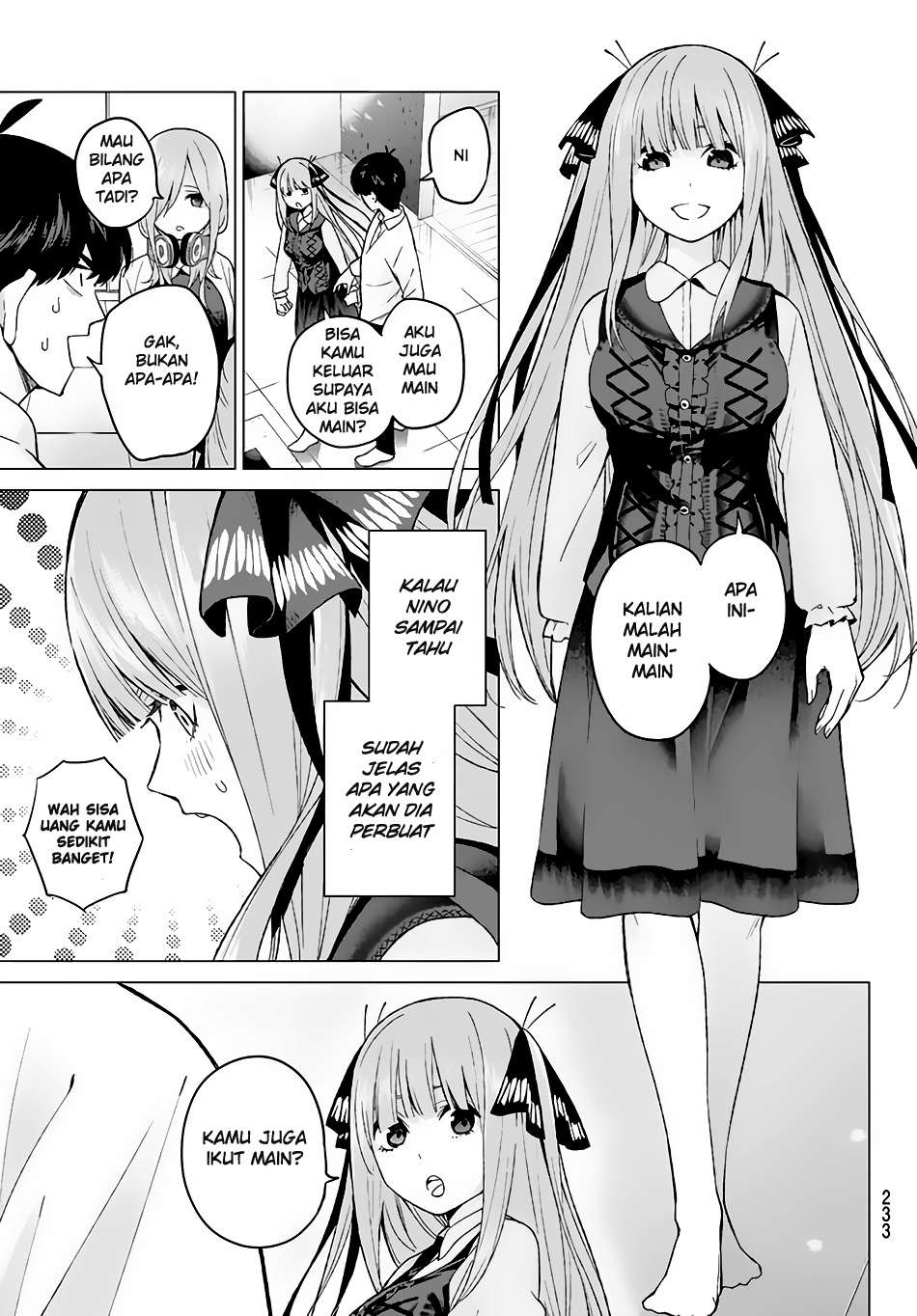Go-toubun no Hanayome Chapter 16 - halaman 14