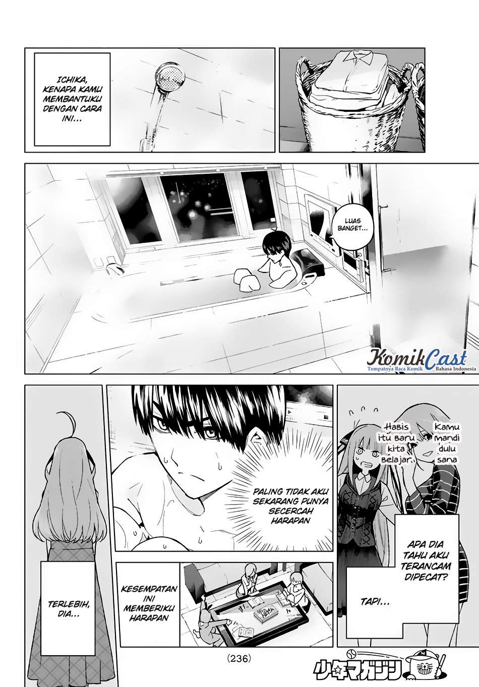 Go-toubun no Hanayome Chapter 16 - halaman 17