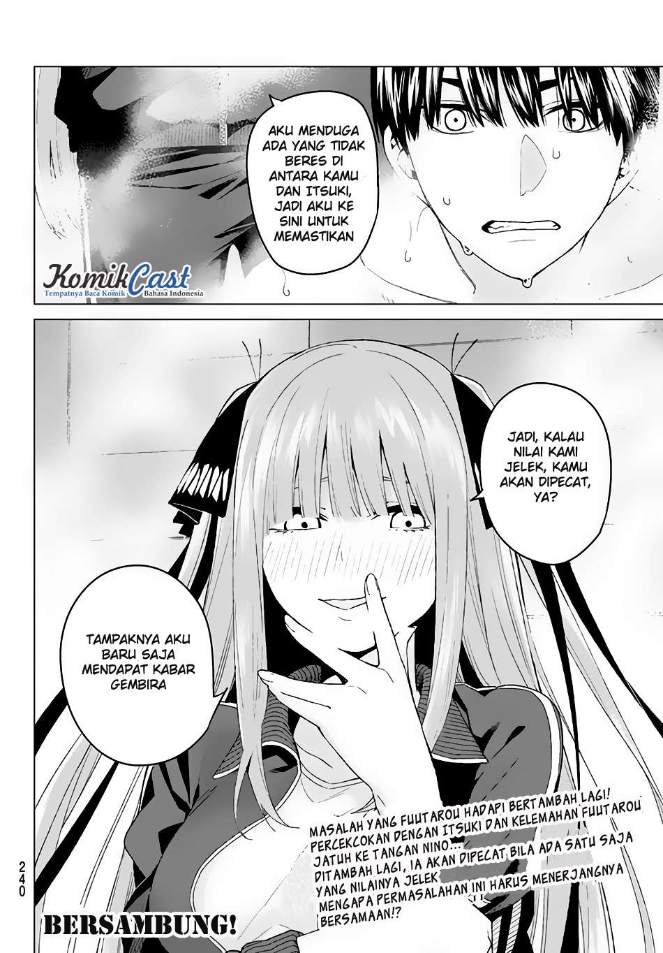 Go-toubun no Hanayome Chapter 16 - halaman 21