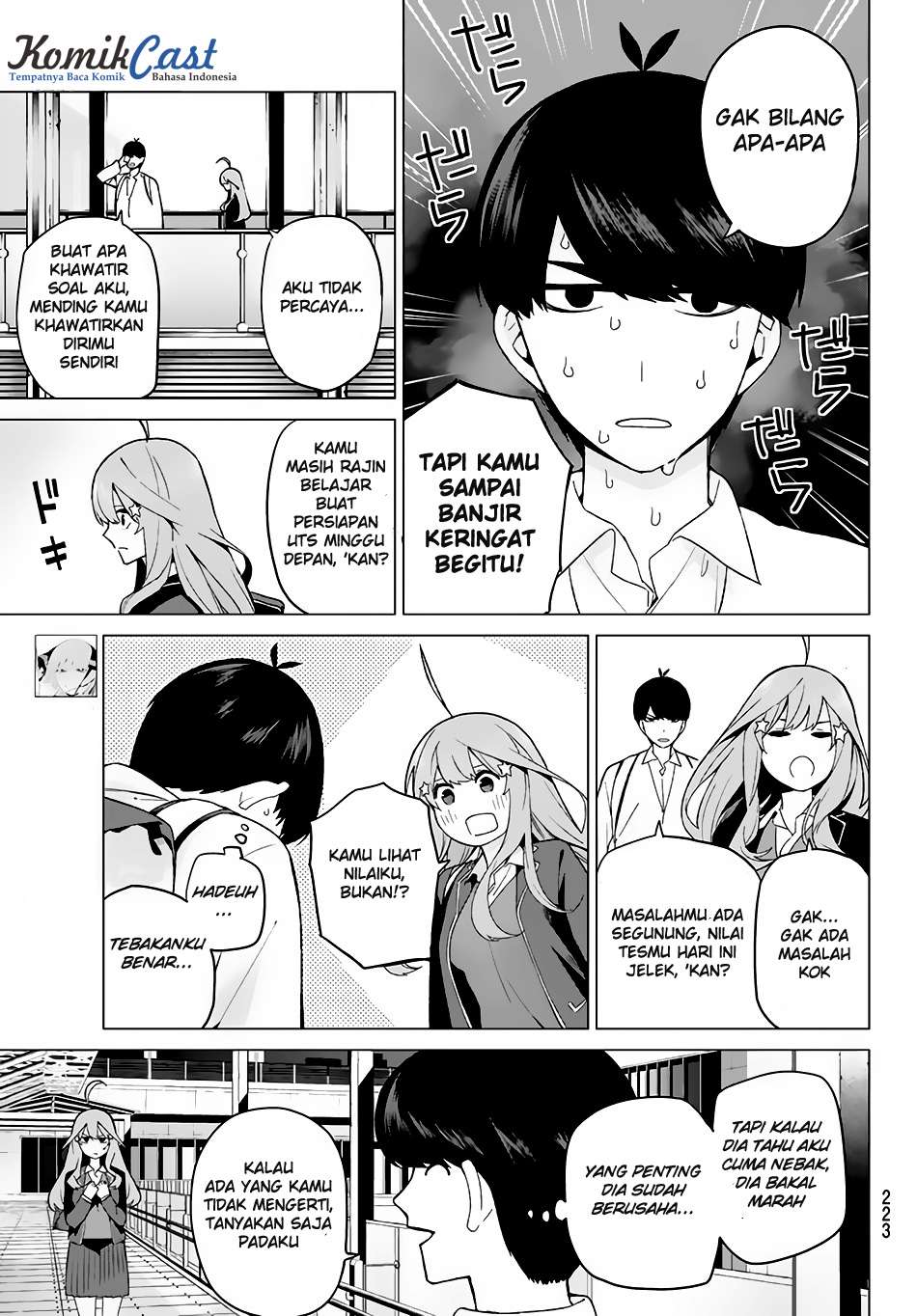 Go-toubun no Hanayome Chapter 16 - halaman 4