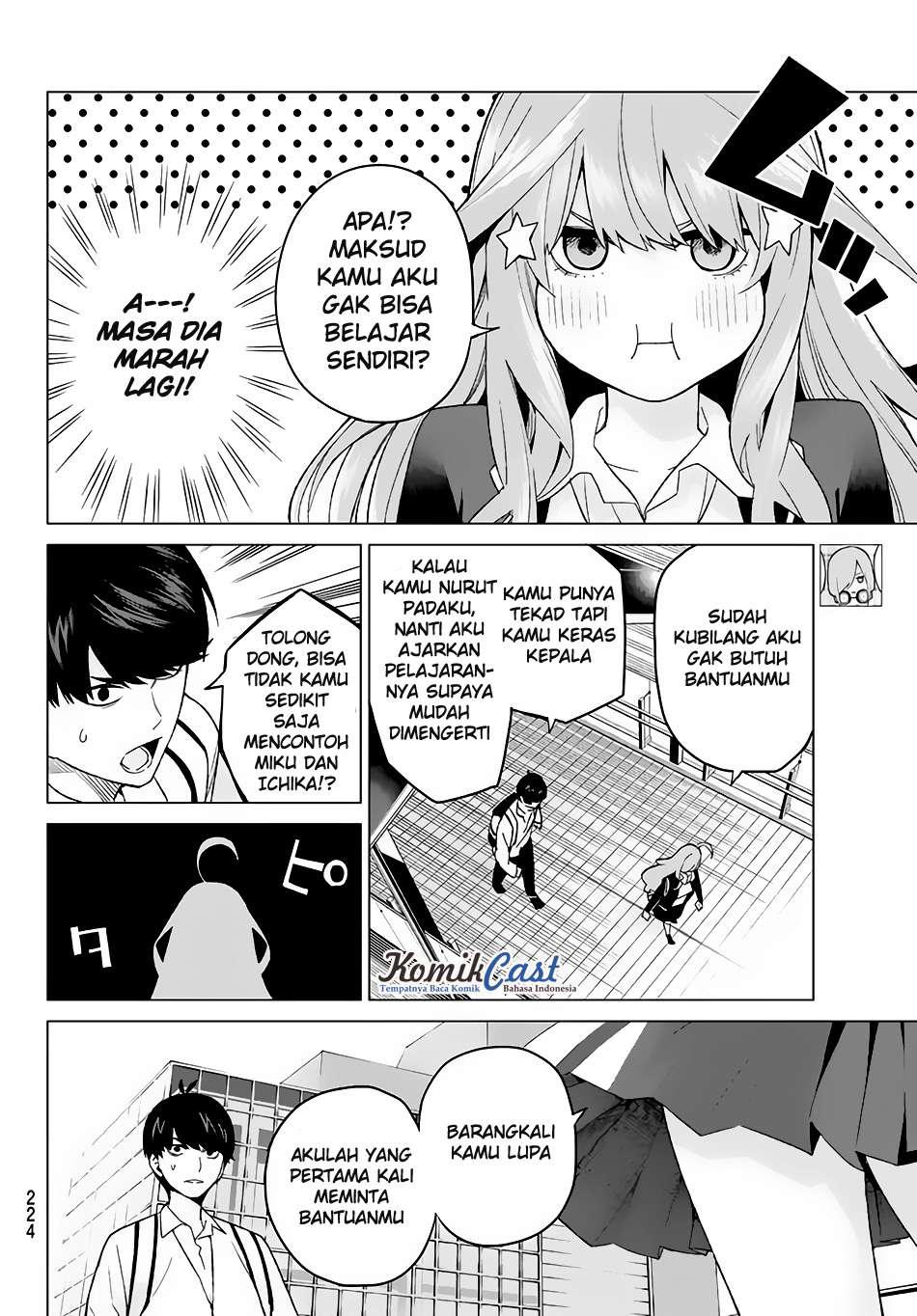 Go-toubun no Hanayome Chapter 16 - halaman 5
