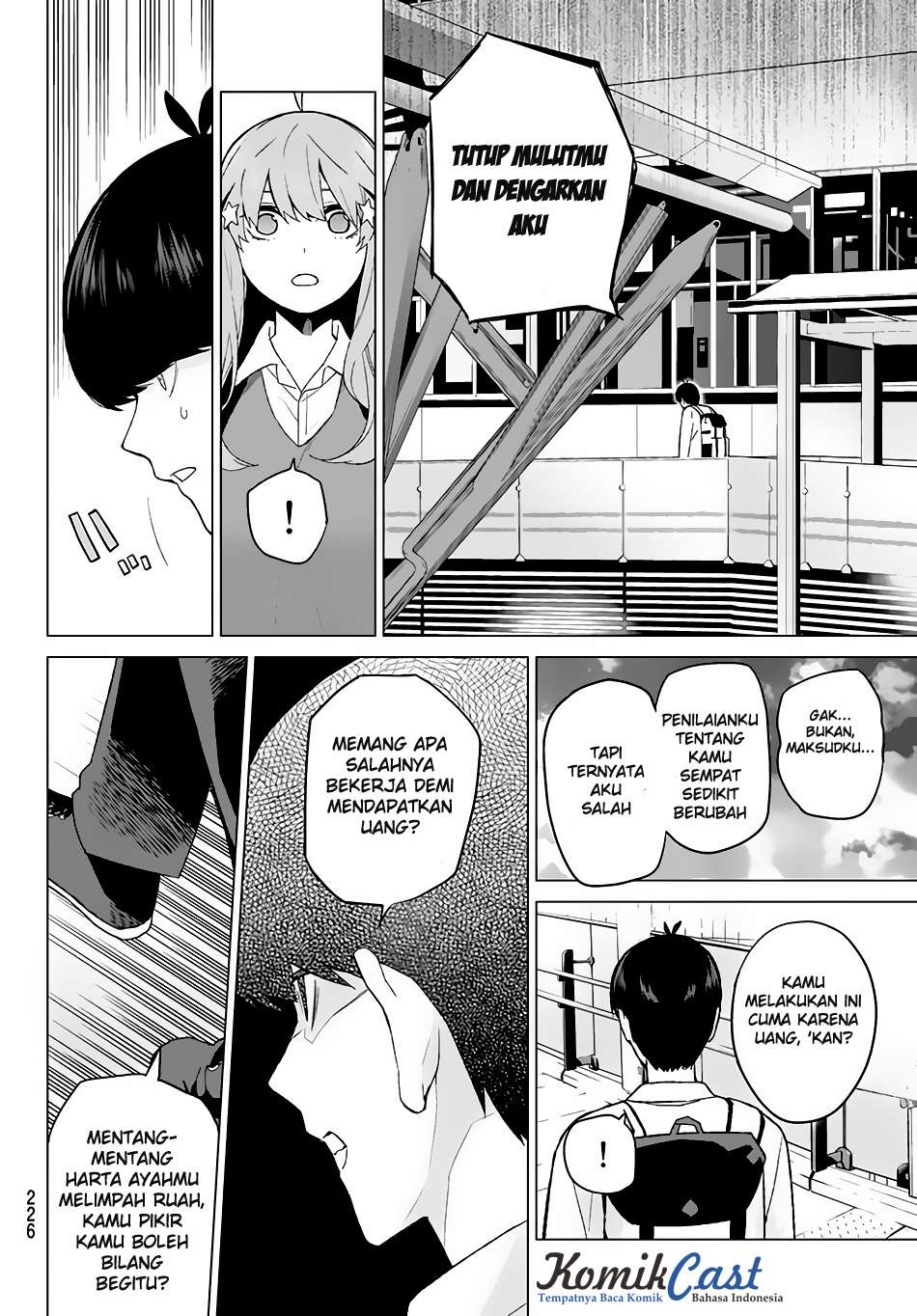 Go-toubun no Hanayome Chapter 16 - halaman 7
