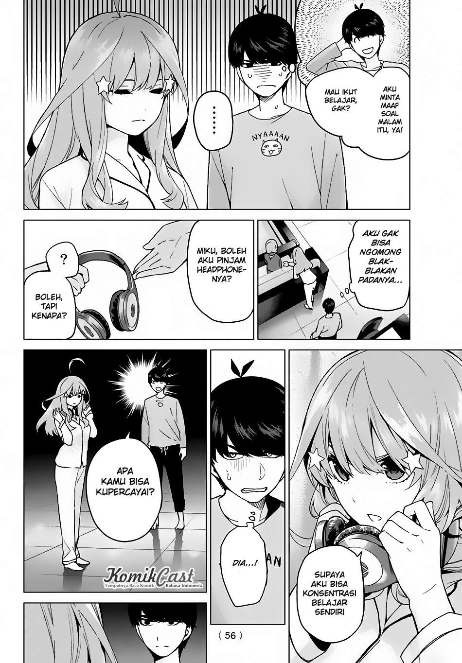 Go-toubun no Hanayome Chapter 17 - halaman 11