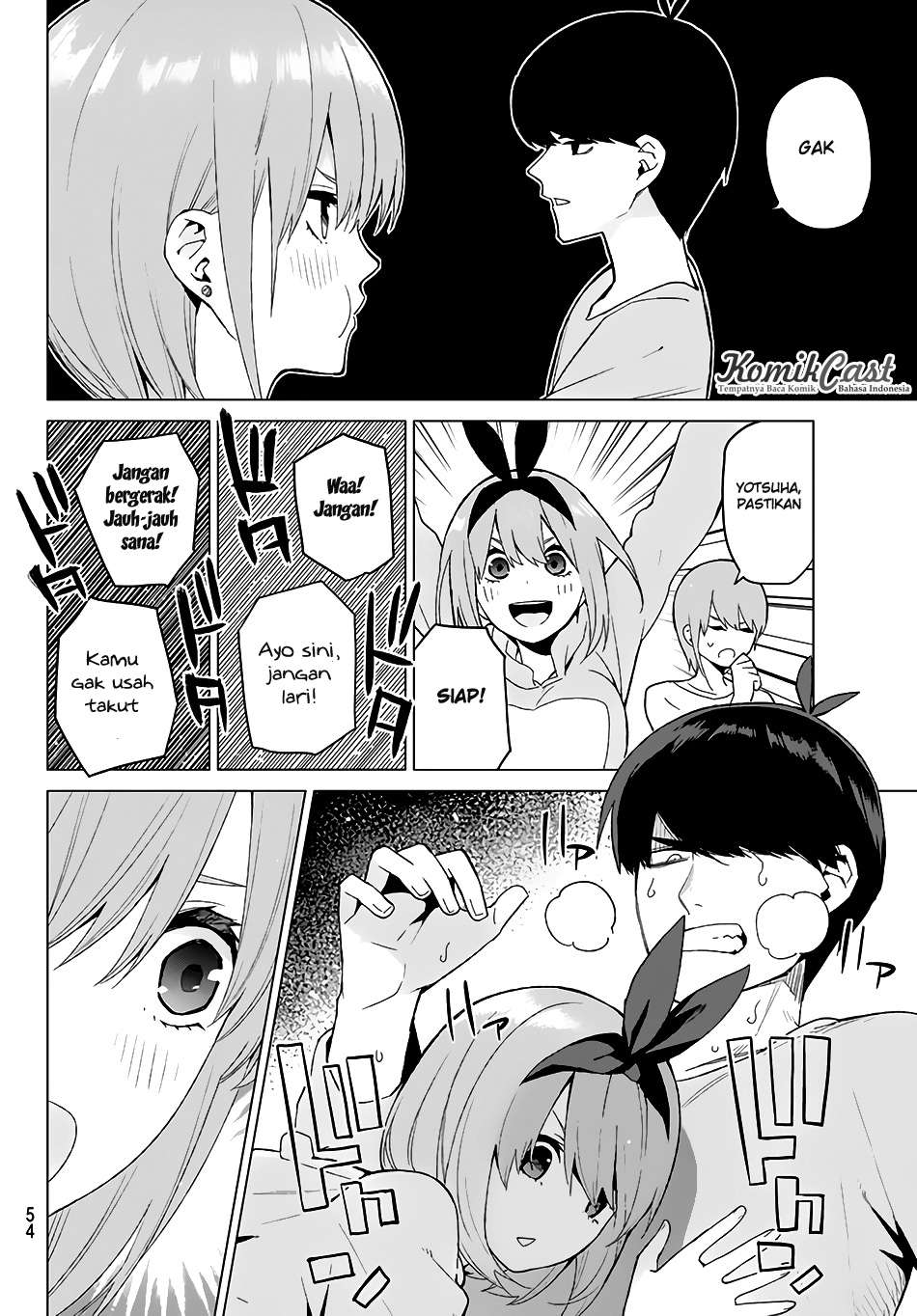 Go-toubun no Hanayome Chapter 17 - halaman 9