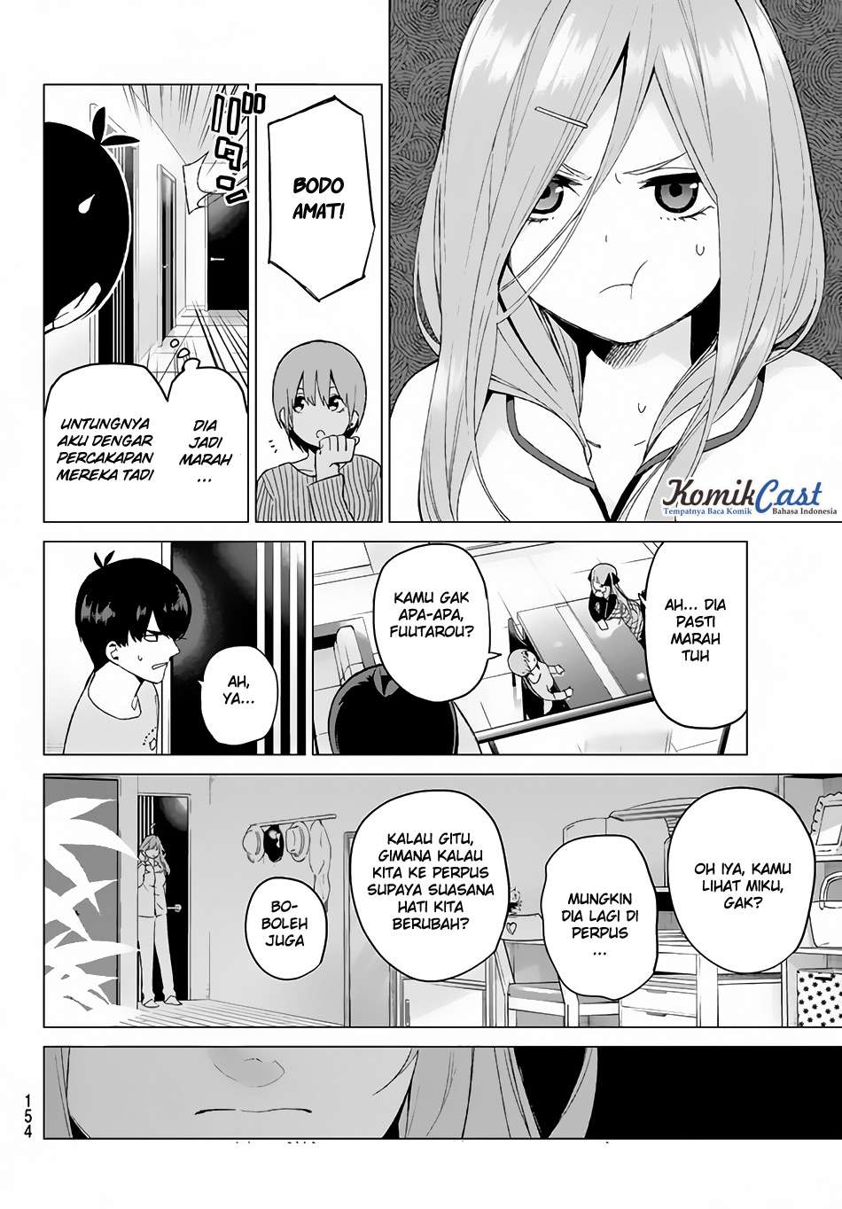 Go-toubun no Hanayome Chapter 18 - halaman 10