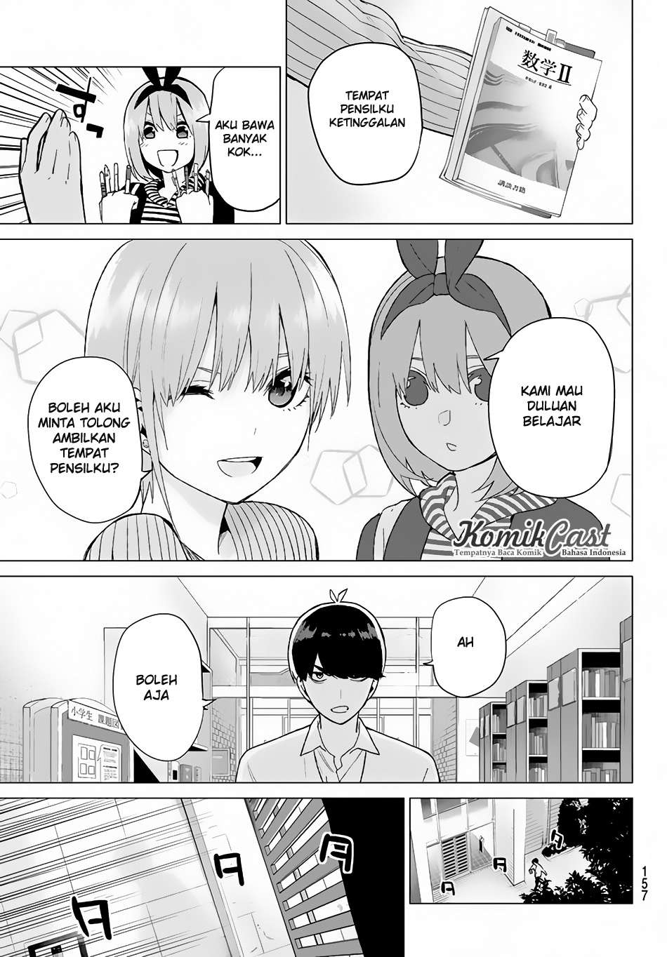 Go-toubun no Hanayome Chapter 18 - halaman 13