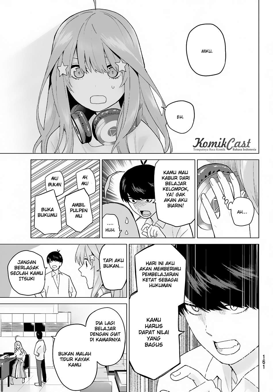 Go-toubun no Hanayome Chapter 18 - halaman 17