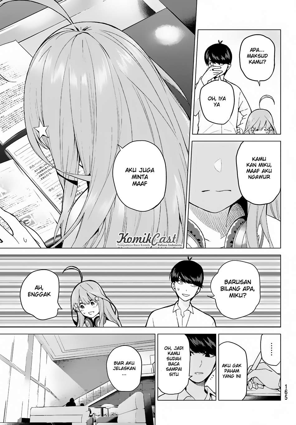 Go-toubun no Hanayome Chapter 18 - halaman 21