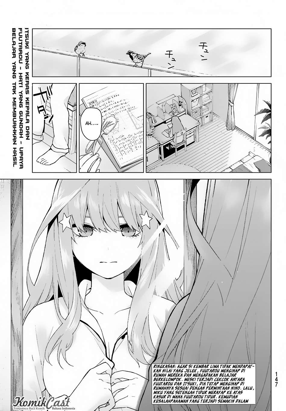 Go-toubun no Hanayome Chapter 18 - halaman 3