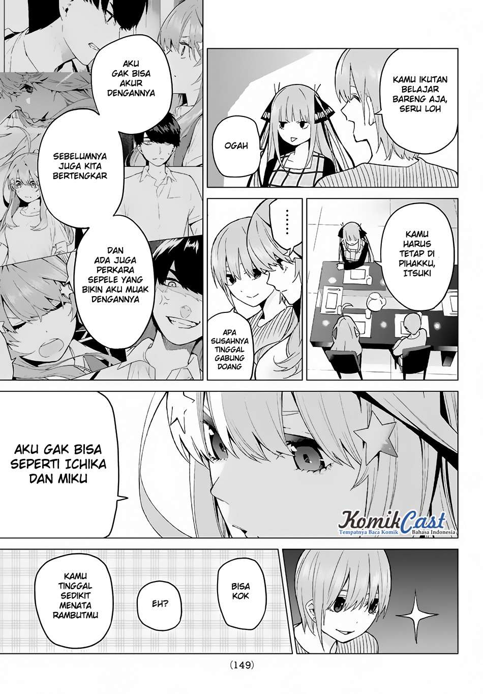Go-toubun no Hanayome Chapter 18 - halaman 5