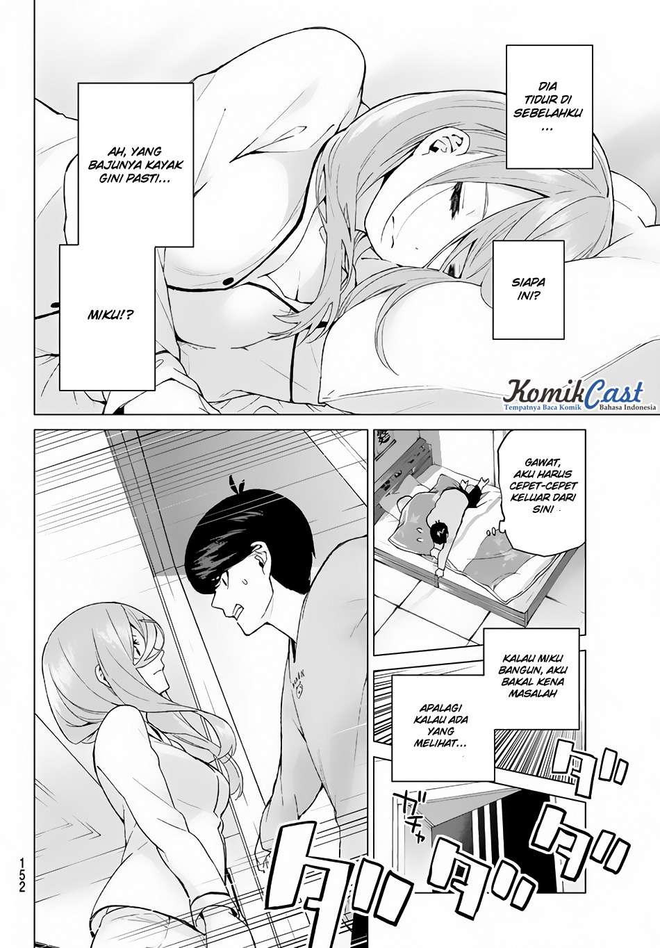 Go-toubun no Hanayome Chapter 18 - halaman 8