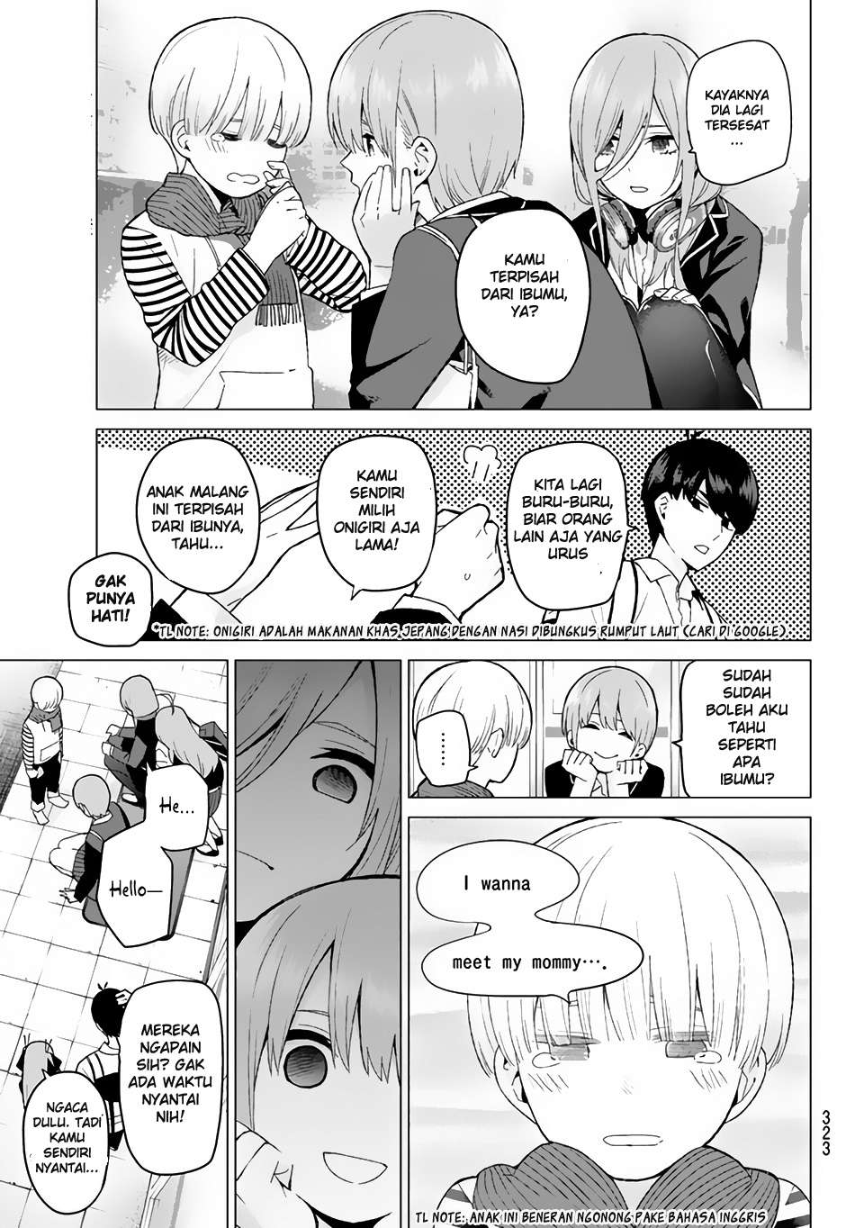 Go-toubun no Hanayome Chapter 19 - halaman 10