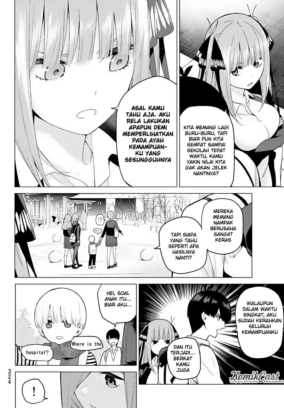 Go-toubun no Hanayome Chapter 19 - halaman 11