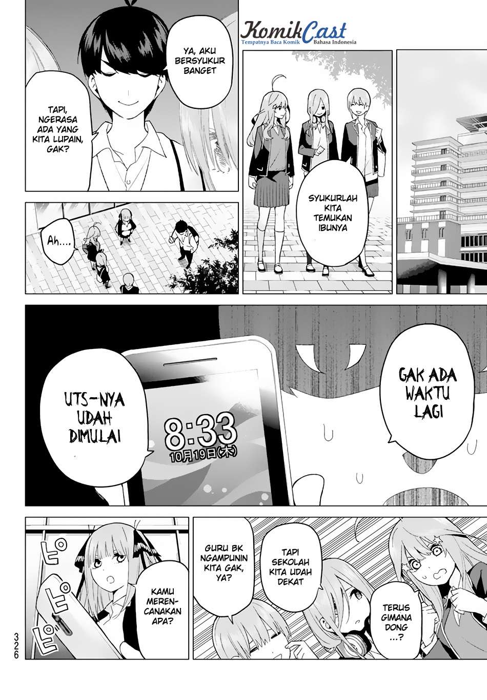 Go-toubun no Hanayome Chapter 19 - halaman 13