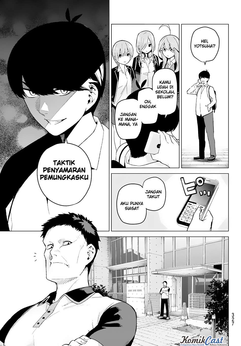 Go-toubun no Hanayome Chapter 19 - halaman 14