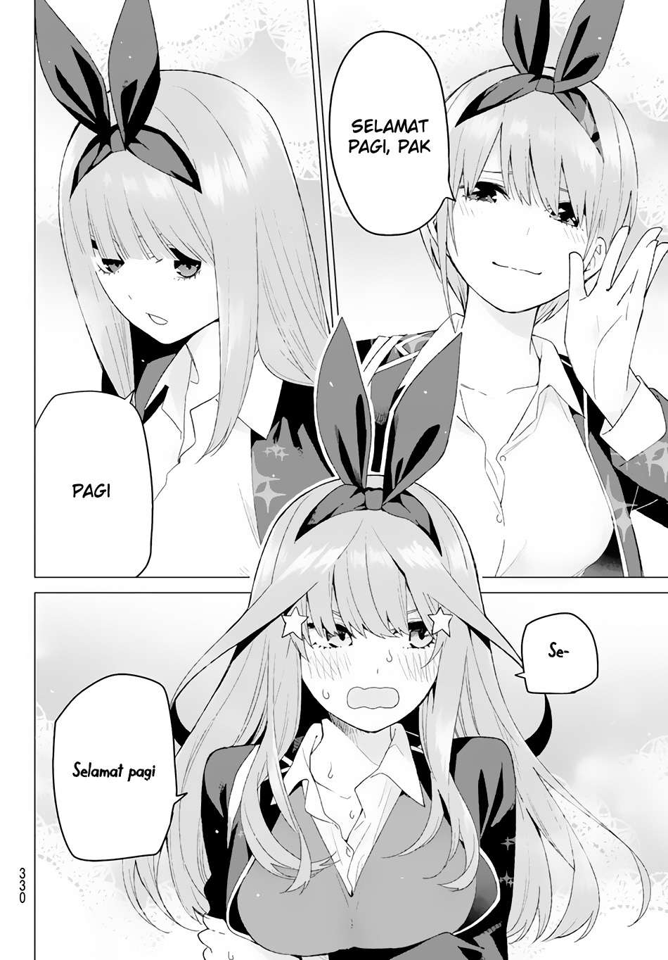 Go-toubun no Hanayome Chapter 19 - halaman 17