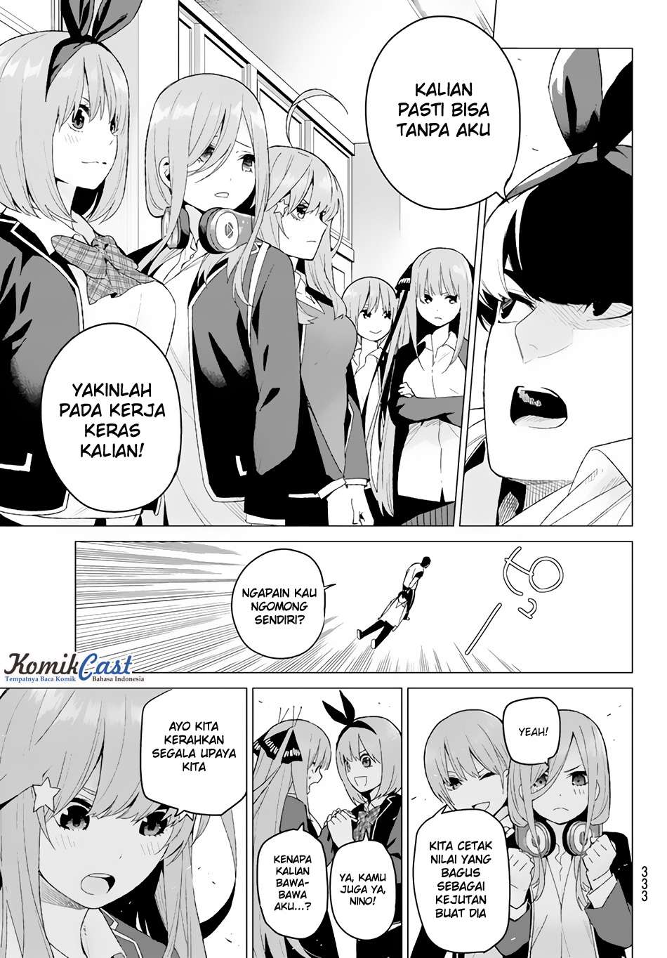 Go-toubun no Hanayome Chapter 19 - halaman 20