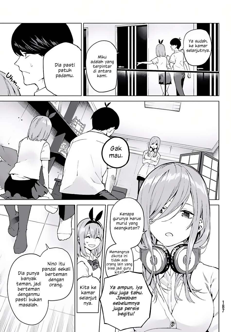 Go-toubun no Hanayome Chapter 2 - halaman 10