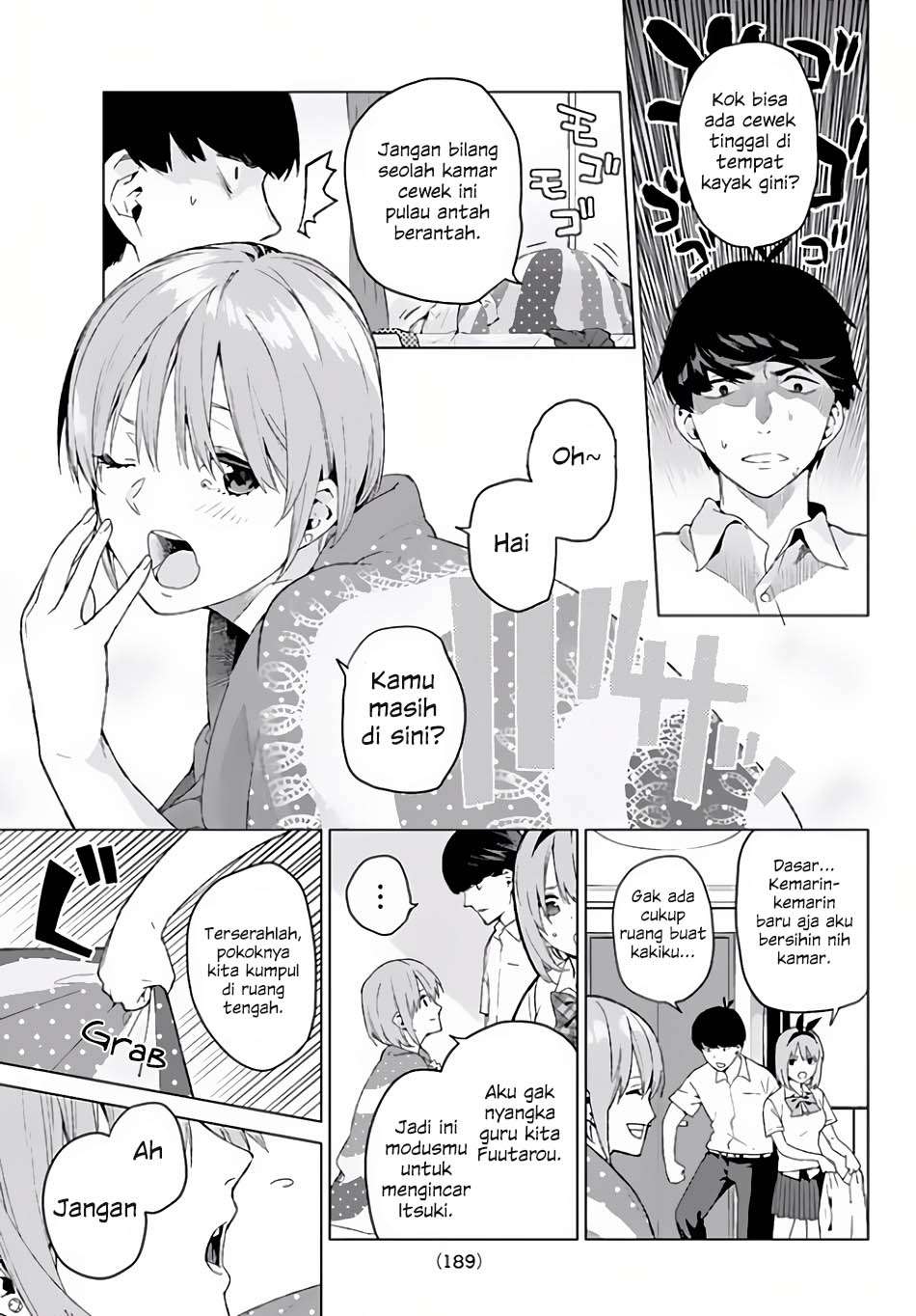 Go-toubun no Hanayome Chapter 2 - halaman 12