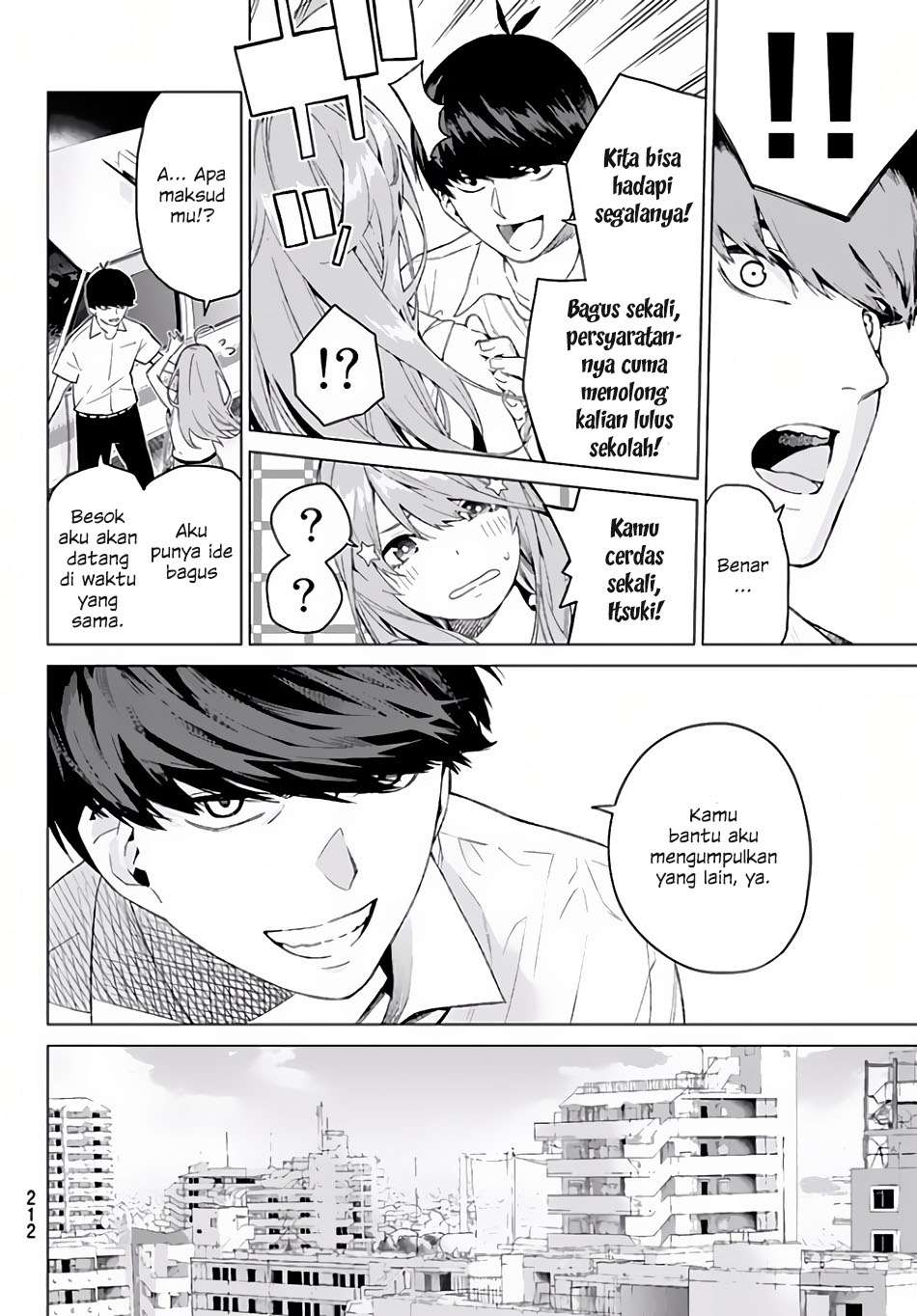 Go-toubun no Hanayome Chapter 2 - halaman 35