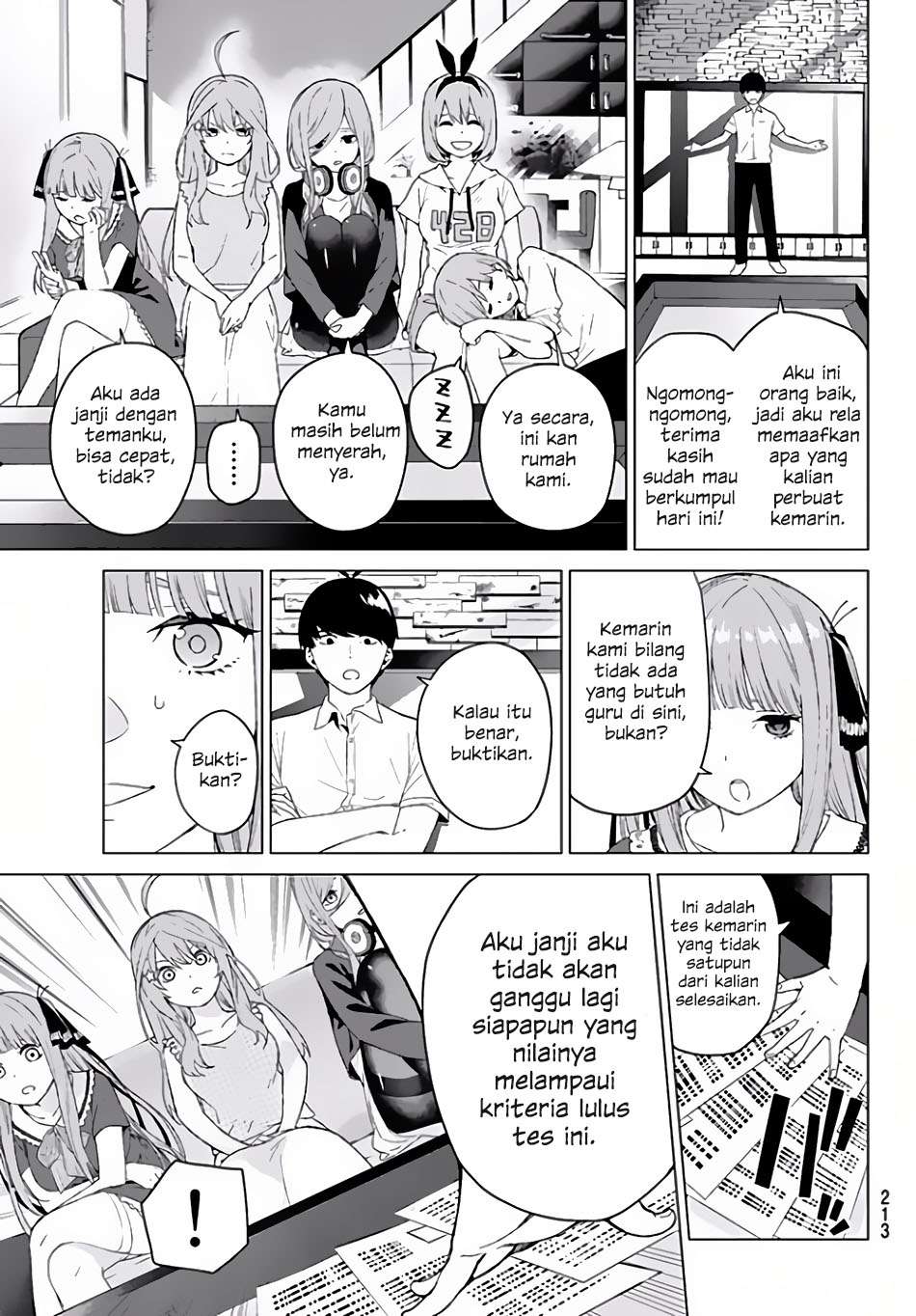 Go-toubun no Hanayome Chapter 2 - halaman 36
