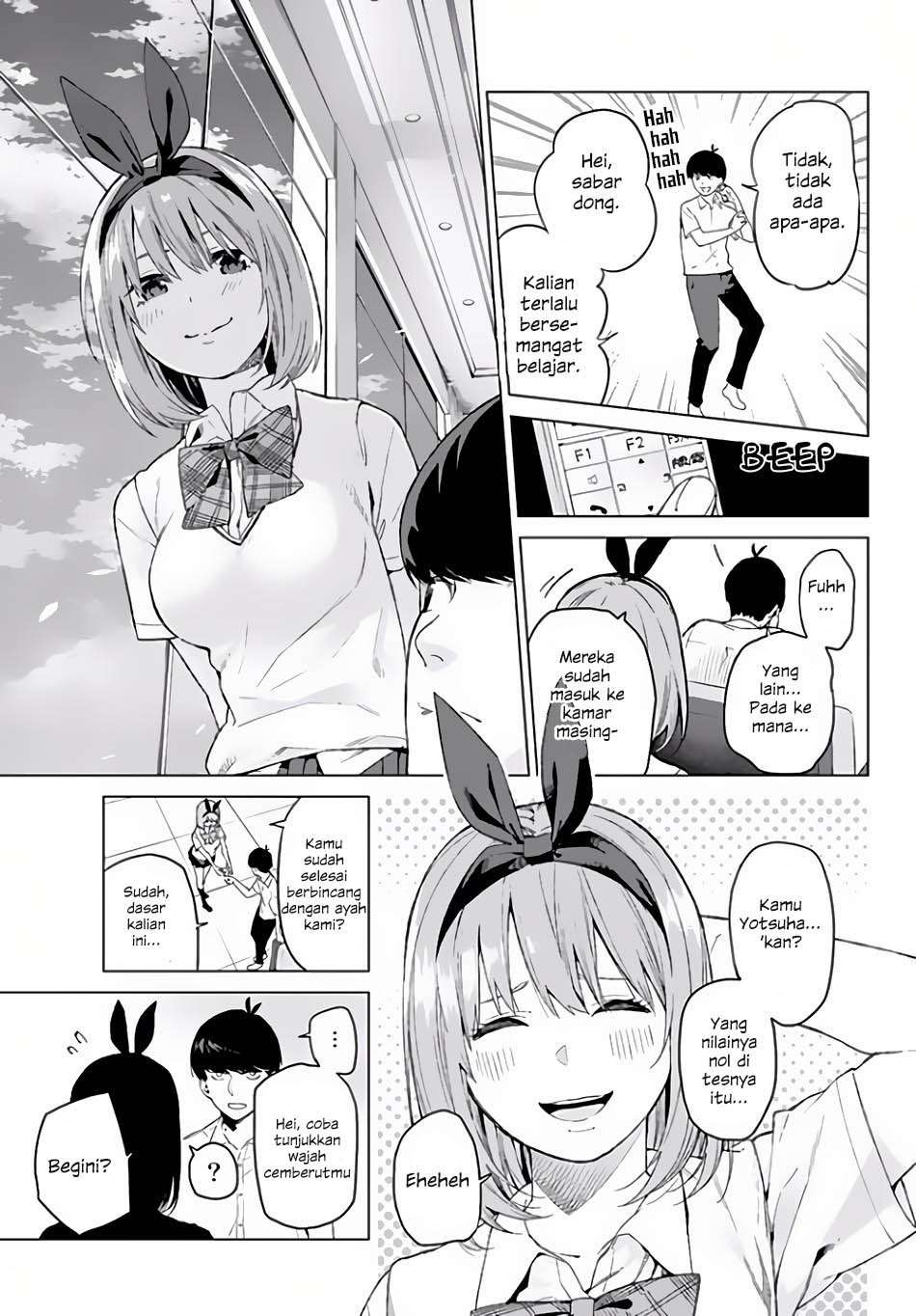 Go-toubun no Hanayome Chapter 2 - halaman 6