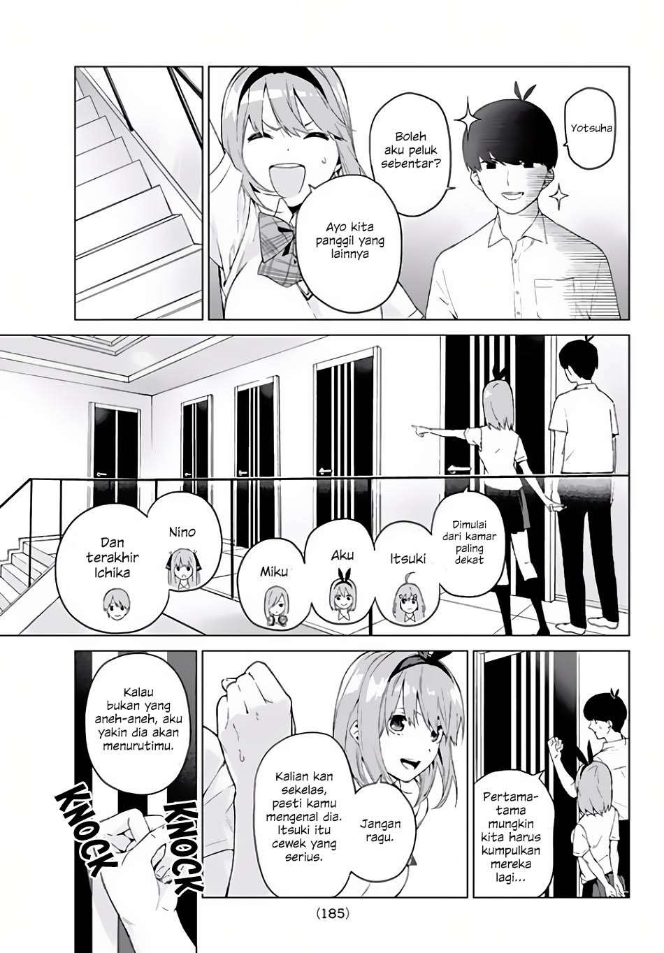 Go-toubun no Hanayome Chapter 2 - halaman 8