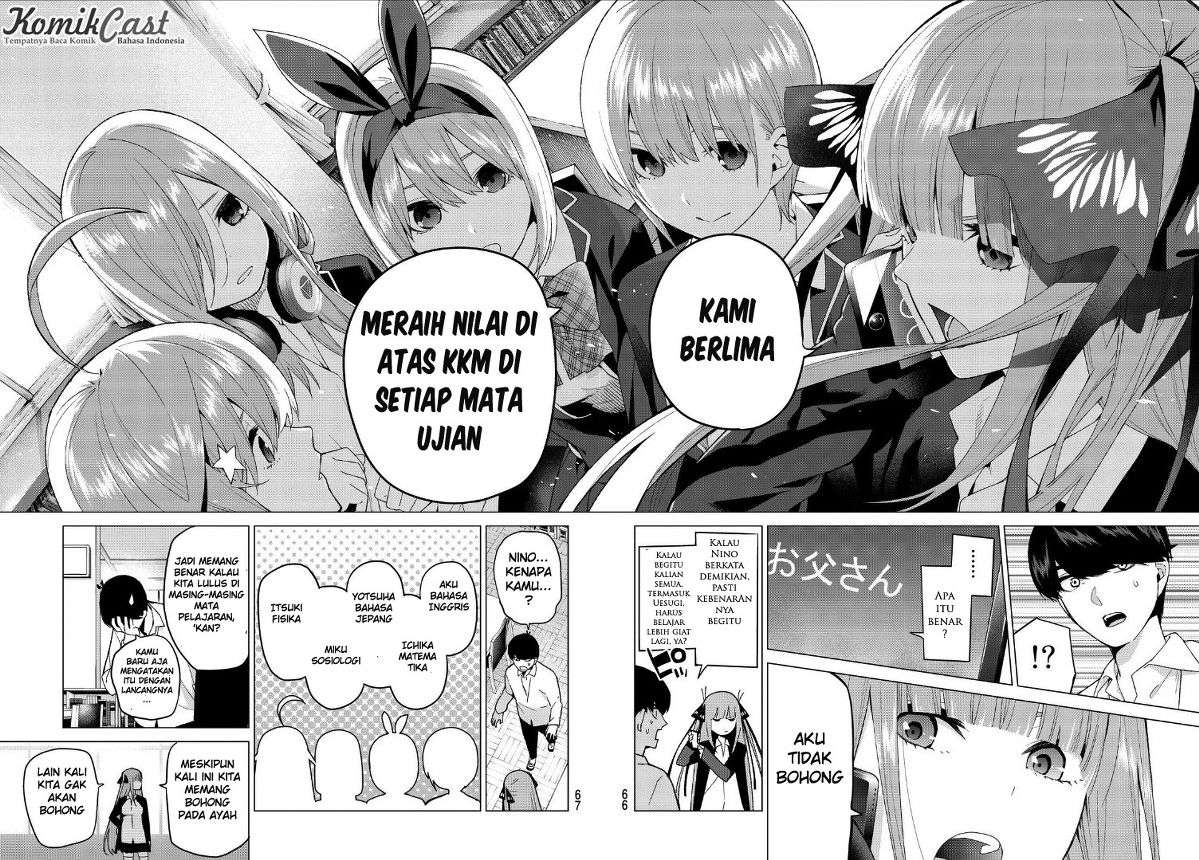 Go-toubun no Hanayome Chapter 20 - halaman 15