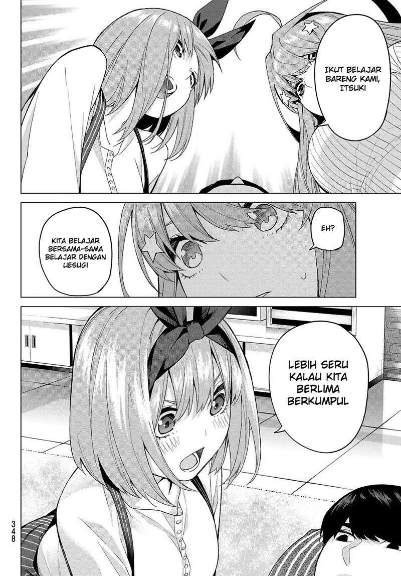 Go-toubun no Hanayome Chapter 21 - halaman 13