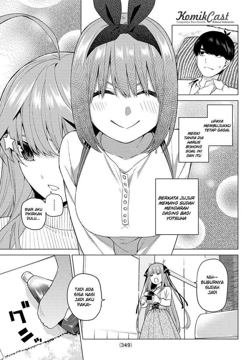 Go-toubun no Hanayome Chapter 21 - halaman 14