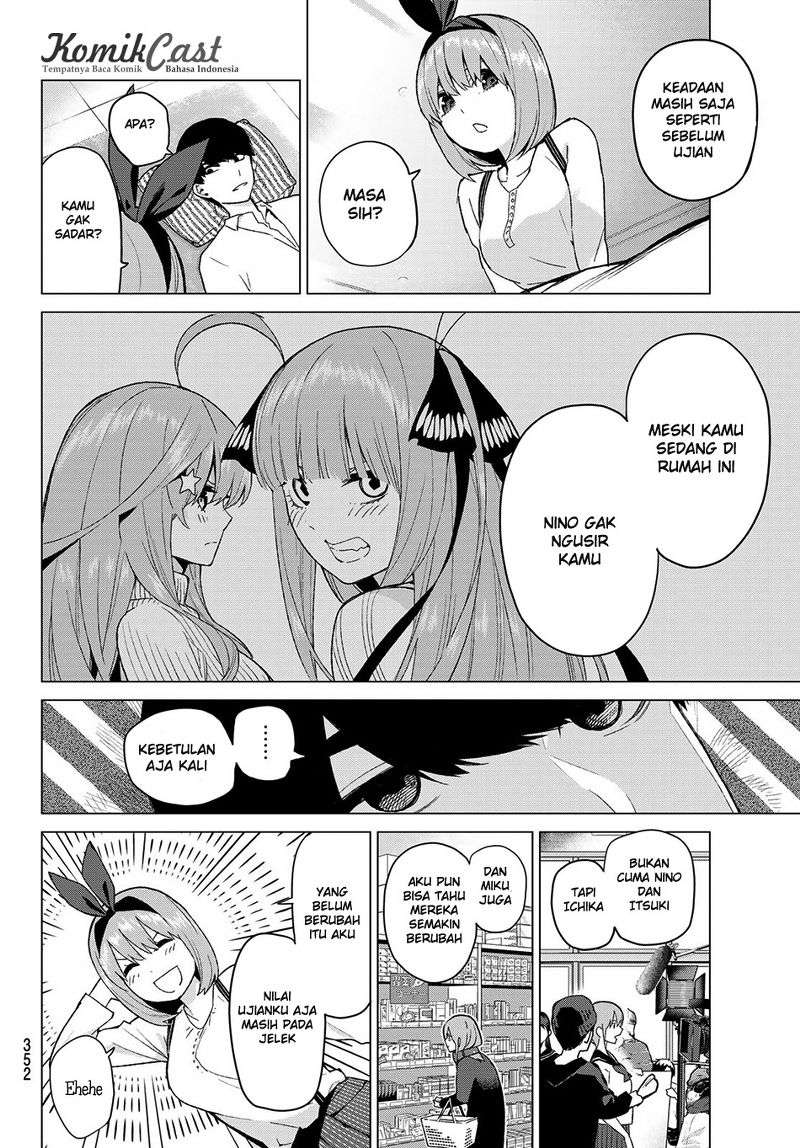 Go-toubun no Hanayome Chapter 21 - halaman 17