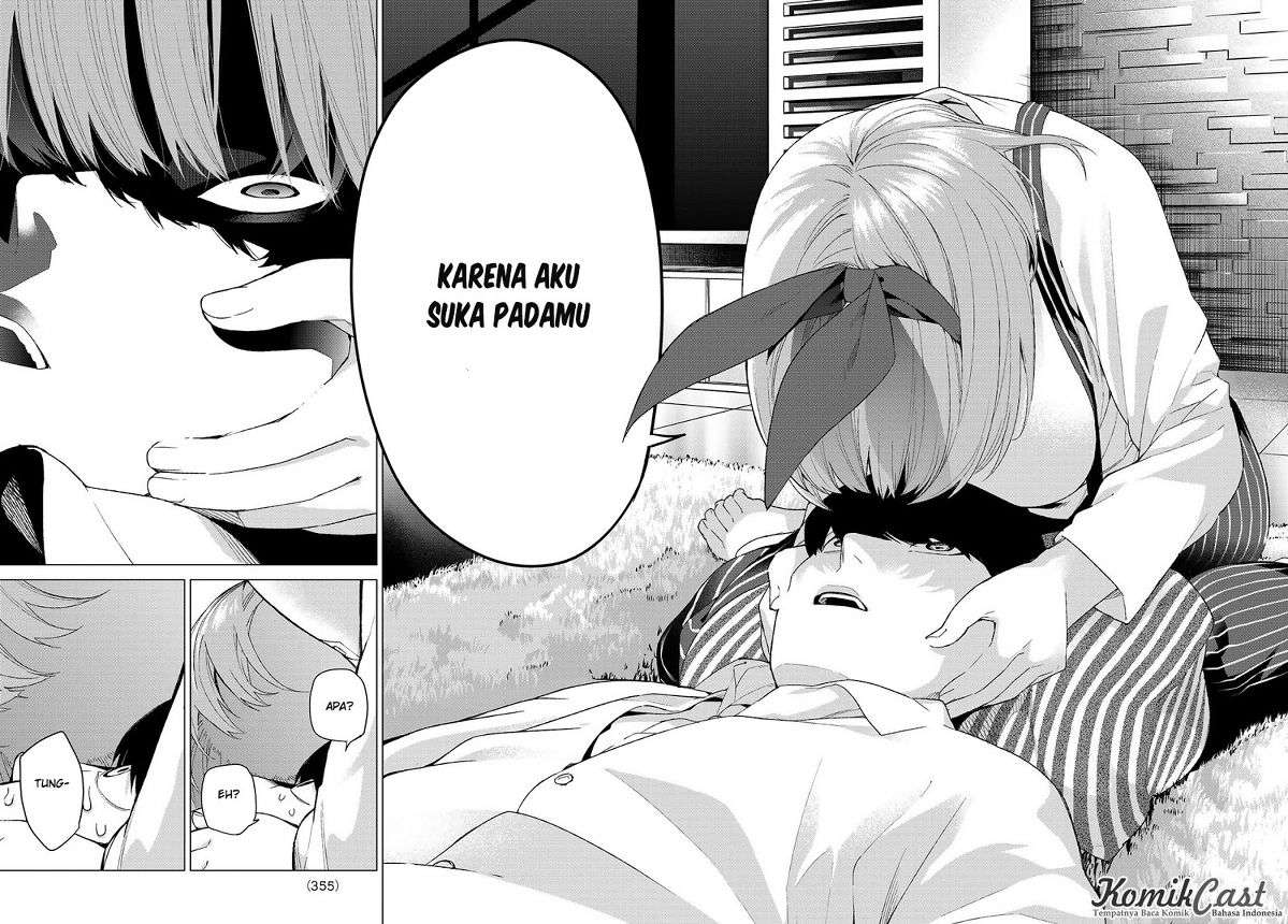 Go-toubun no Hanayome Chapter 21 - halaman 19