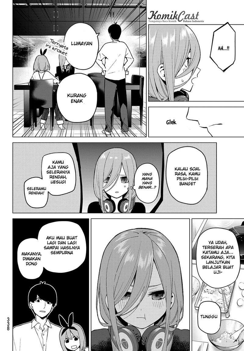 Go-toubun no Hanayome Chapter 21 - halaman 3