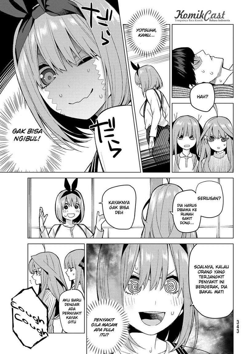 Go-toubun no Hanayome Chapter 21 - halaman 8