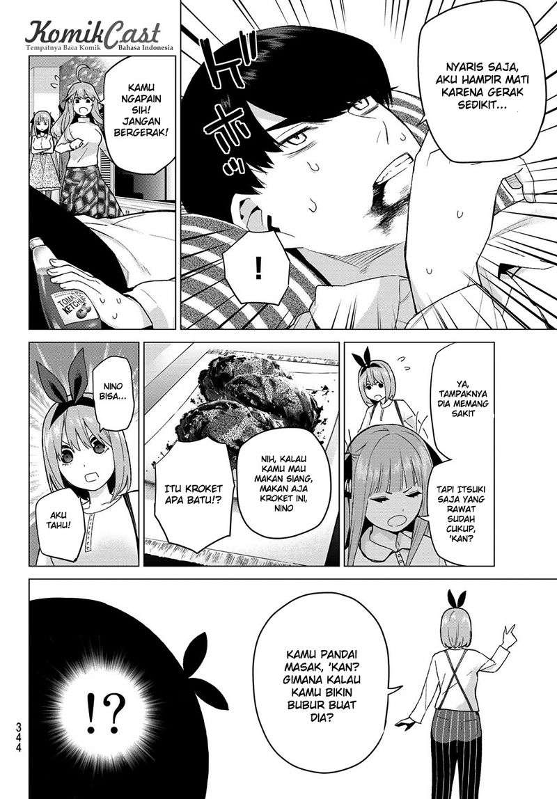 Go-toubun no Hanayome Chapter 21 - halaman 9