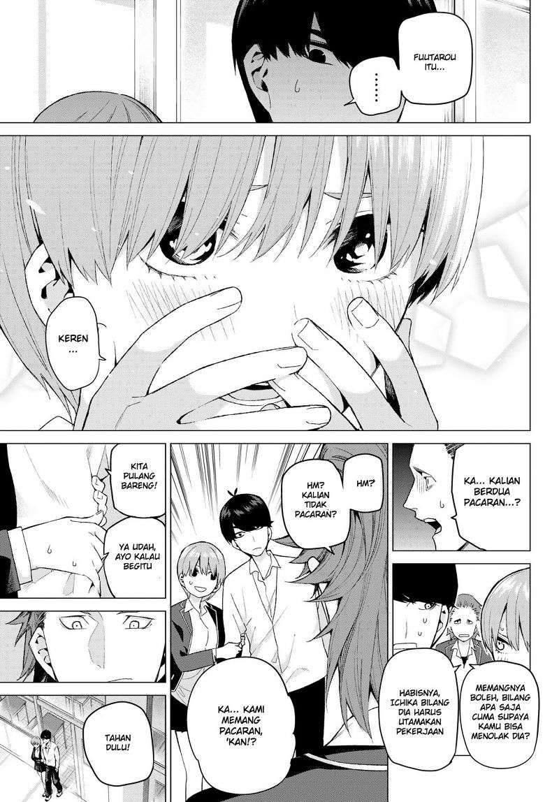 Go-toubun no Hanayome Chapter 22 - halaman 16