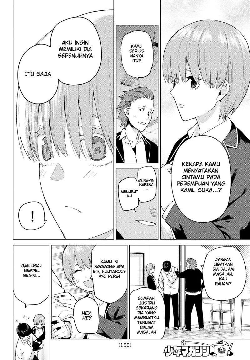 Go-toubun no Hanayome Chapter 22 - halaman 19