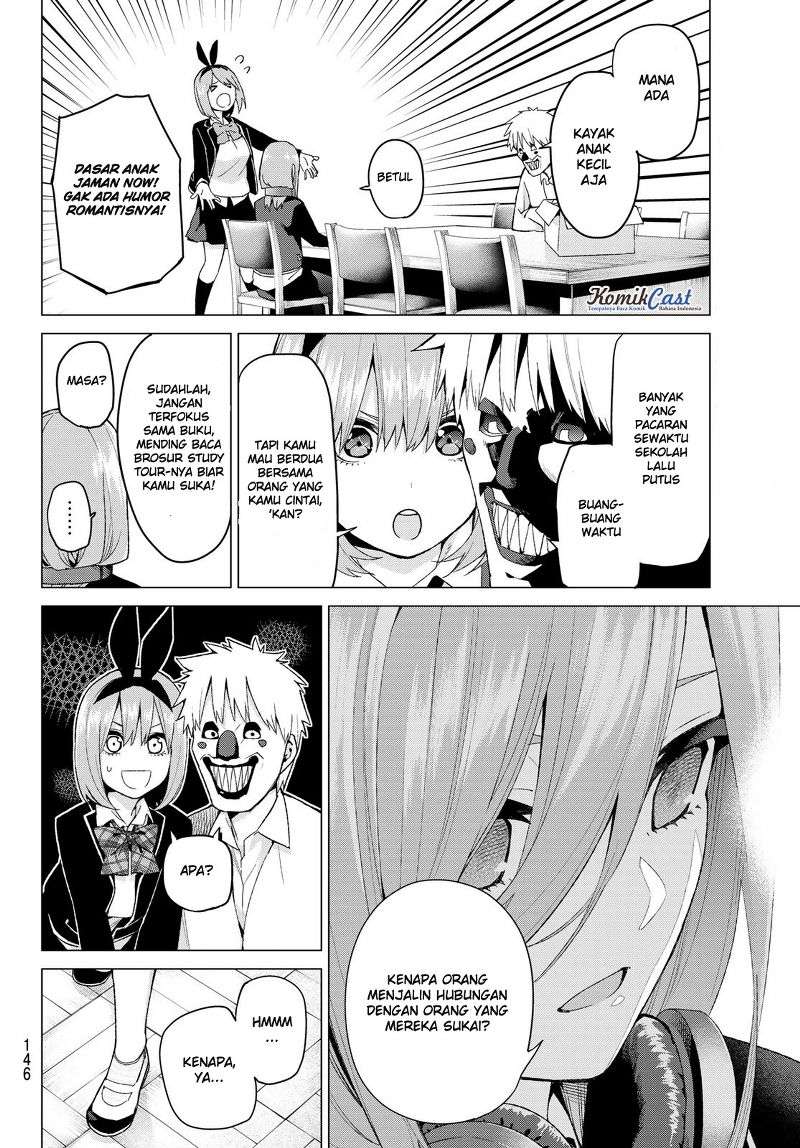 Go-toubun no Hanayome Chapter 22 - halaman 7