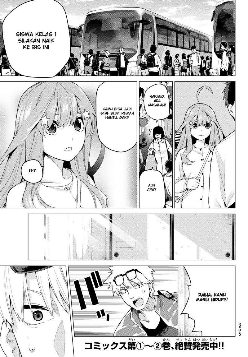 Go-toubun no Hanayome Chapter 23 - halaman 10