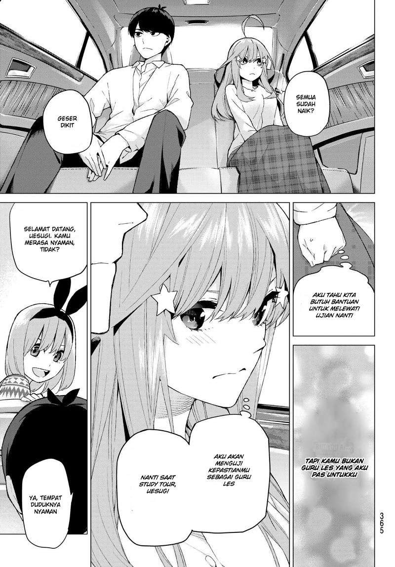 Go-toubun no Hanayome Chapter 23 - halaman 19