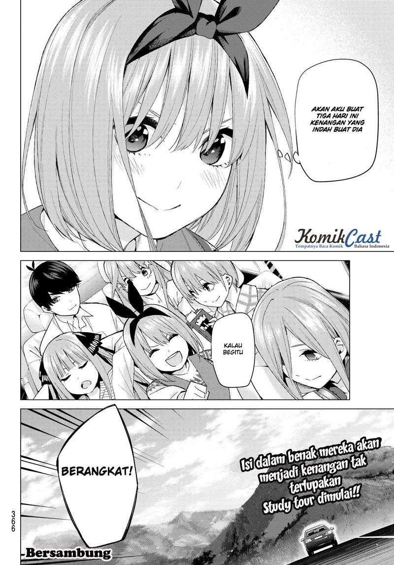 Go-toubun no Hanayome Chapter 23 - halaman 20
